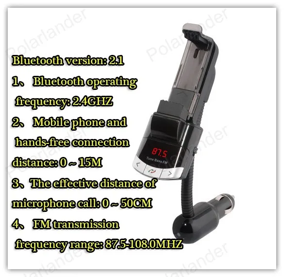 Многофункциональный фиксированный кронштейн встроенный Bluetooth Поддержка USB вход
