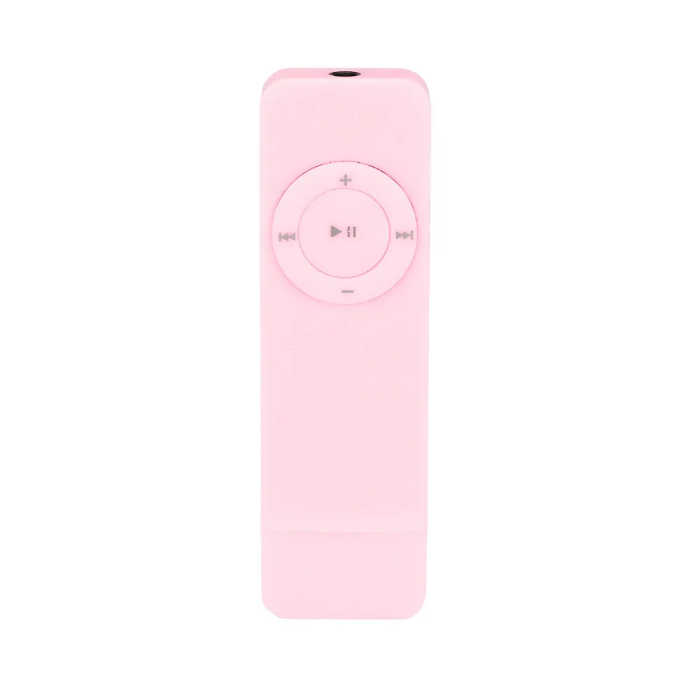 Pink Портативная полоса Спорт без потерь Звук Музыка Медиа MP3-плеер Поддержка Micro TF карта - Цвет: Pink