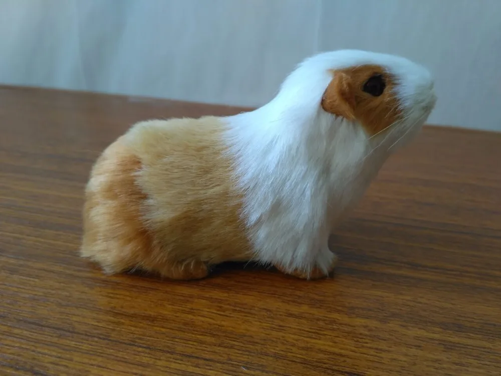 

polyethylene&furs hamster model 14x6x8cm Simulation hamster handicraft home decoration gift d2007