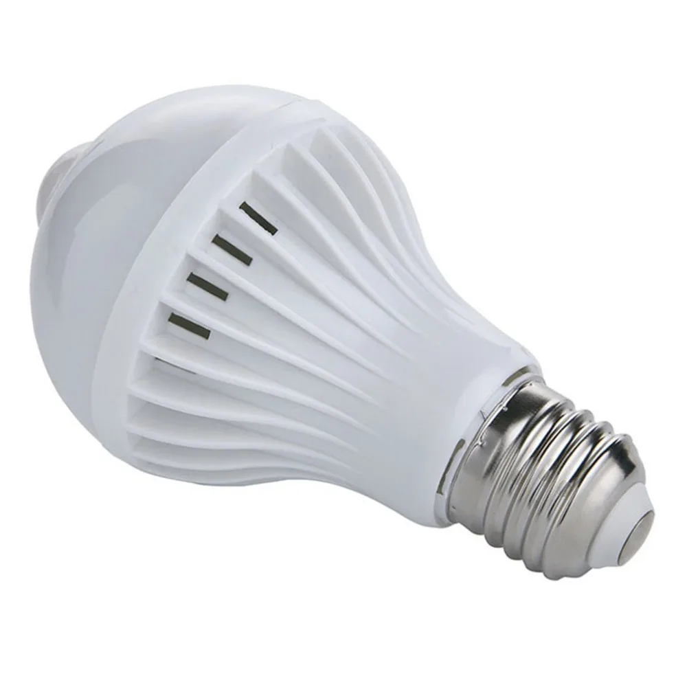 5W 7W 9W E27 Led Light Bulb Infrared Sensor Indoor Outdoor Human Induction Energy Saving Lamp Wholesale | Освещение