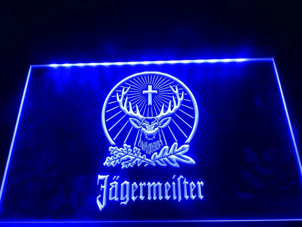 TR001-Jagermeister-светодиодный неоновый светильник