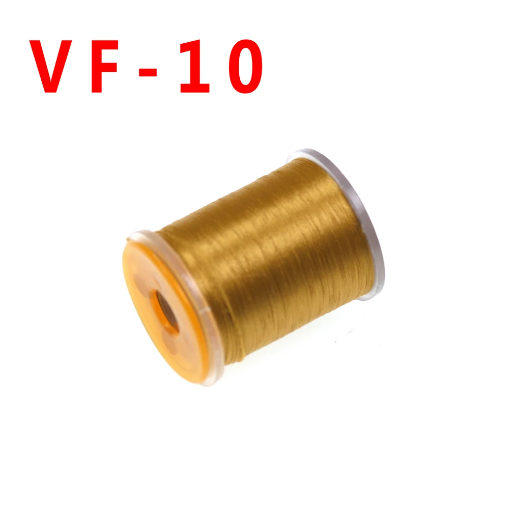color 10 Yellow Brow 140D 100 ярдов линия для завязывания мушек нить для завязывания мушек не вощеная 20 цветов - Цвет: color 10 Yellow Brow