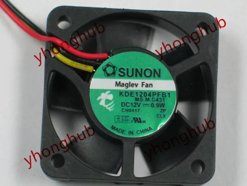 Вентилятор охлаждения сервера SUNON KDE1204PFB1 MS.M.C431 DC 12 В 0 9 Вт 40x40x10 мм|square fan|server fanfan