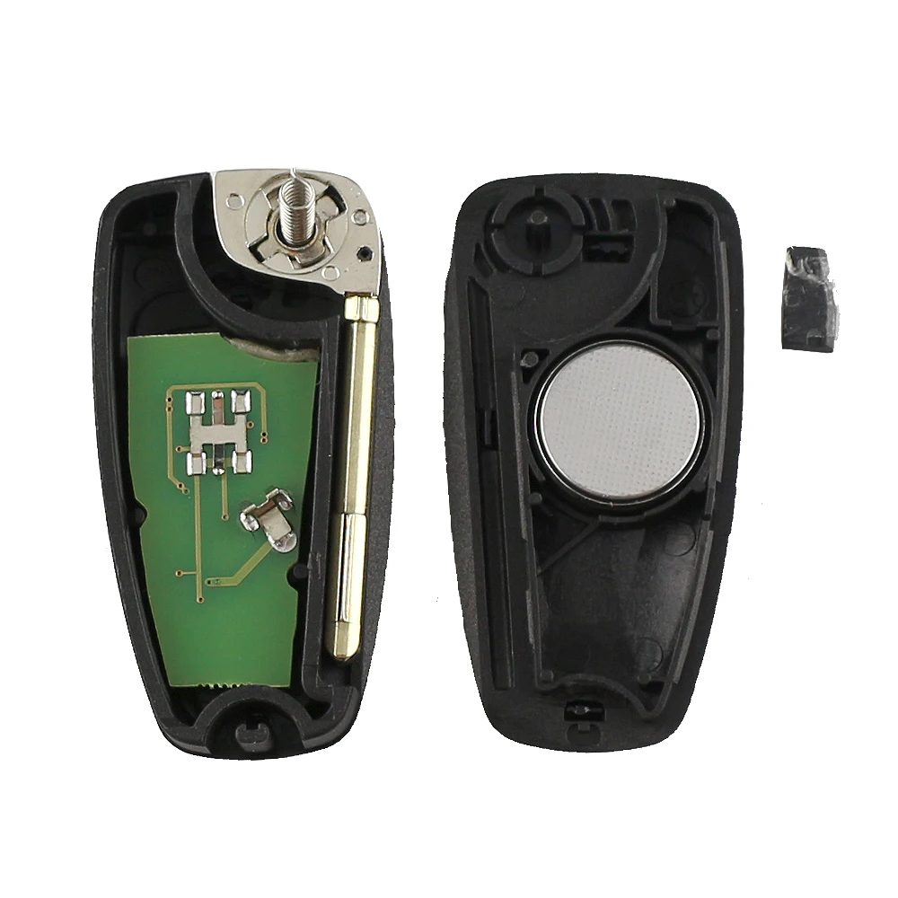 YIQIXIN 3 кнопки откидной складной 4D60 транспондер чип 433 Мгц дистанционный