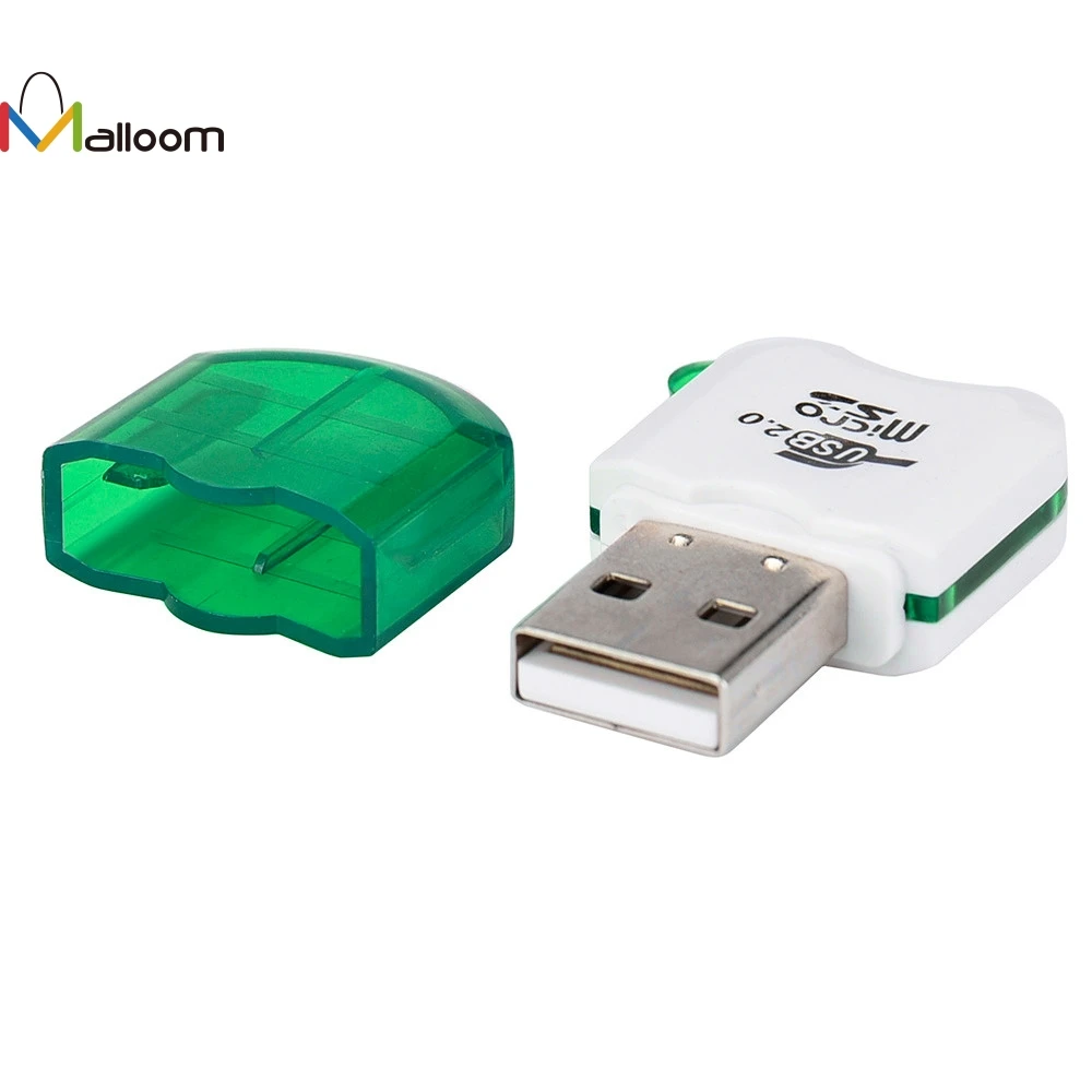 Malloom Новое поступление Цена высокоскоростной мини Micro SD USB 2,0 Micro TF T-Flash памяти SD кард-ридер адаптер#20
