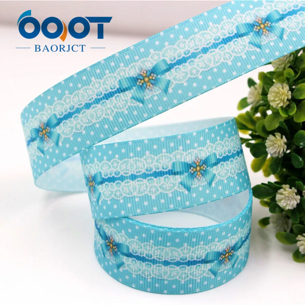 Мультяшные ленты OOOT BAORJCT 1711083 25 мм 10 ярдов Термотрансферная печатная корсажная