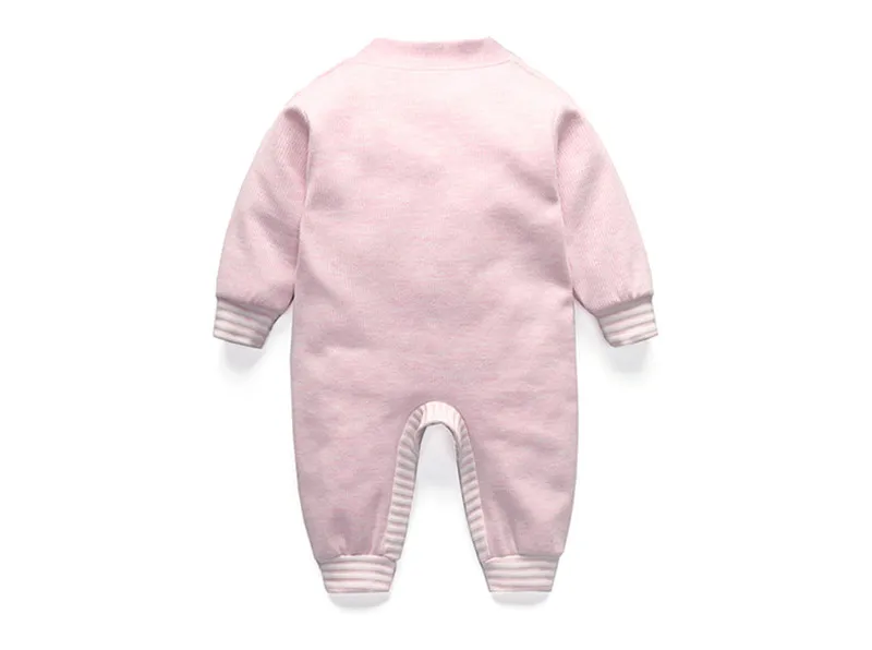 BibiCola/весенне осенние комбинезоны для новорожденных хлопковые пижамы маленьких