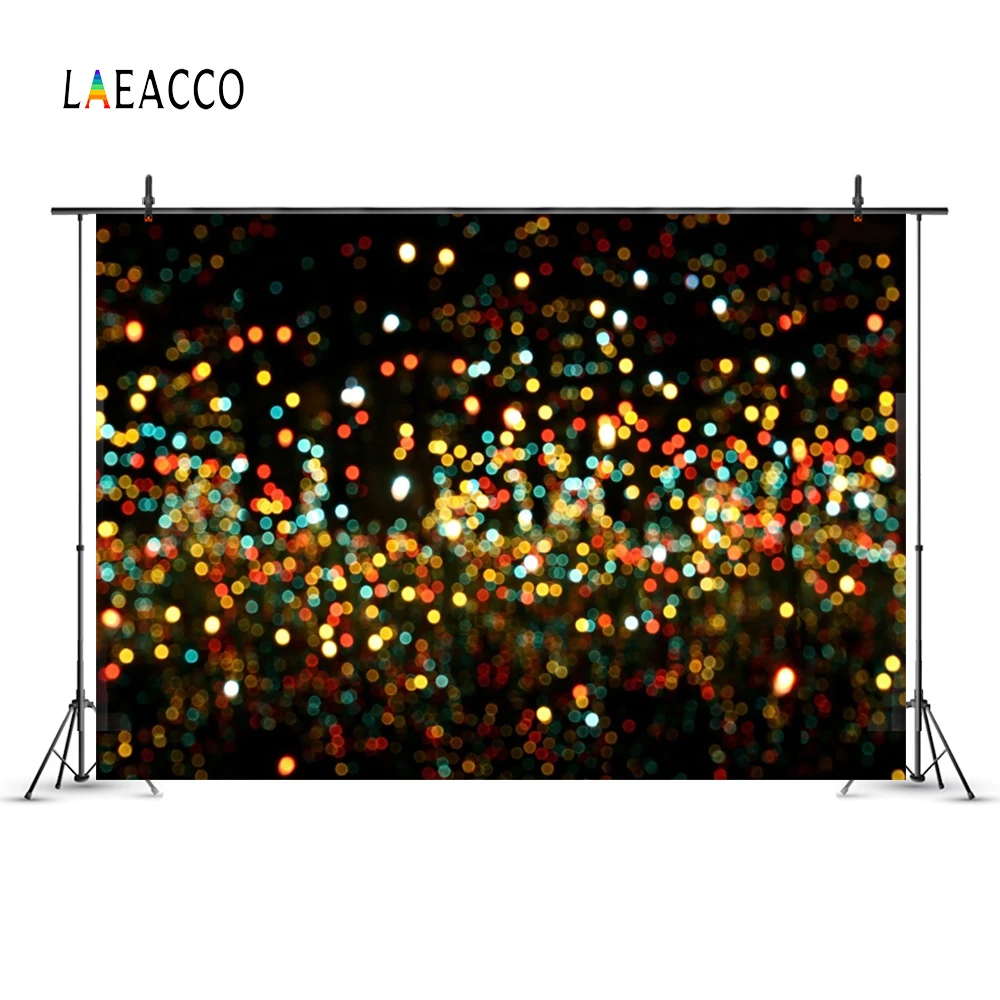 Laeacco абстрактный светильник Bokeh Блестящий детский Фотофон фоны для фотосъемки по