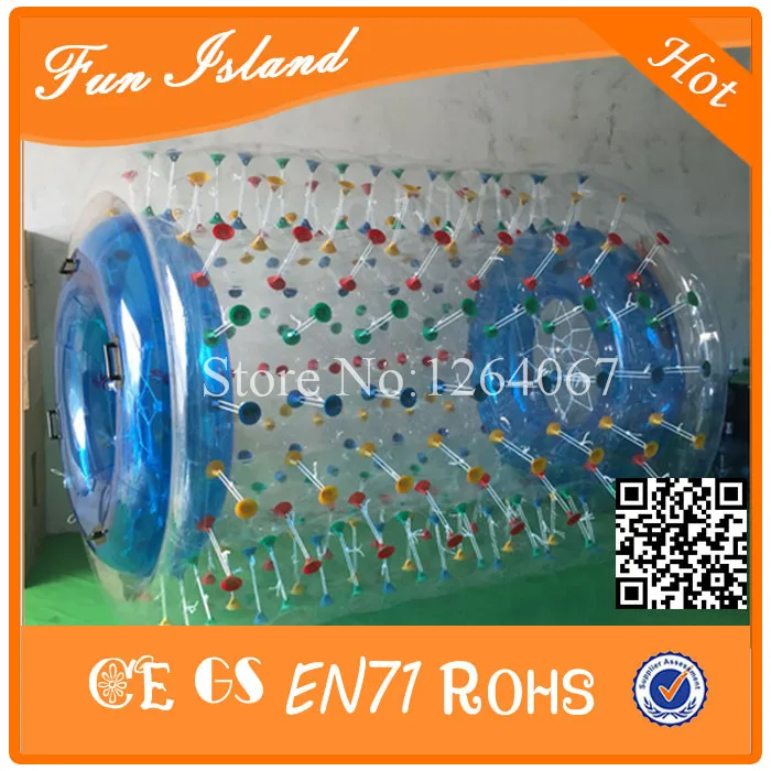 Бесплатная доставка большой водяной роликовый шар 100% термополиуретановый мяч