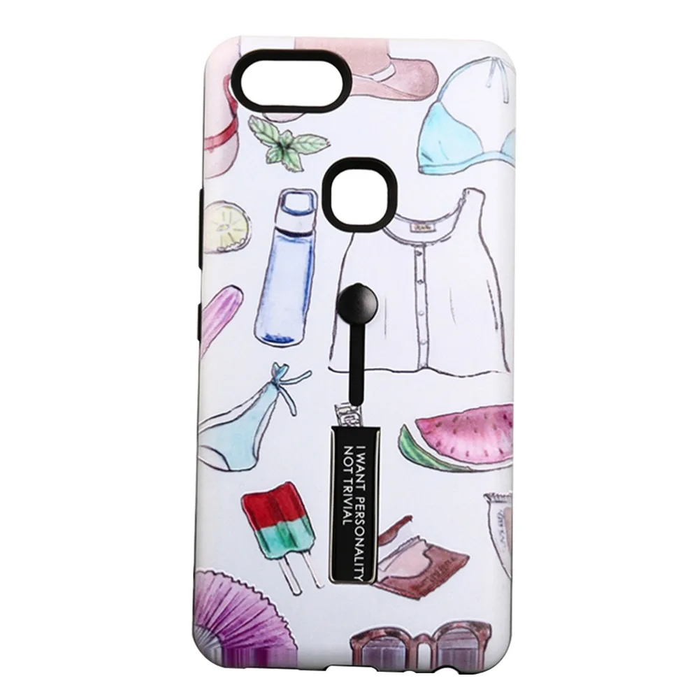 UKCOCO Protective Phone Cover for Vivo X20 Hand Painted Color Pattern Anti-Scratch TPU Case Plus |
