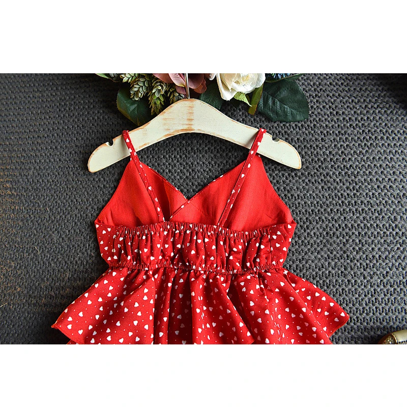 Платья для девочек Новинка лета 2020 детская одежда милое шифоновое многослойное