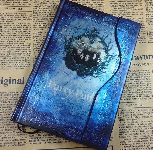 15 New Harry Potter Vintage Notebook Diary Book With 14 16 Calendar Hard Cover Agenda Notepad Collections Toy Gift Kanctovary Dlya Ofisa I Doma Aliekspress