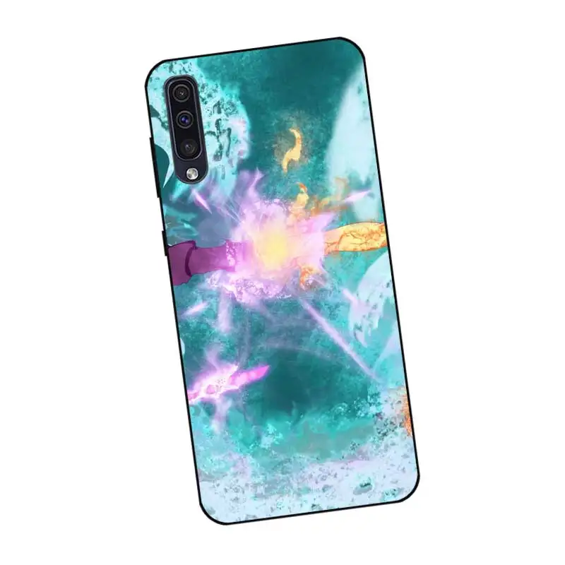 P133 героя аниме Наруто Великолепный черный силиконовый чехол для samsung Galaxy A6 A7 A8 A9 A10