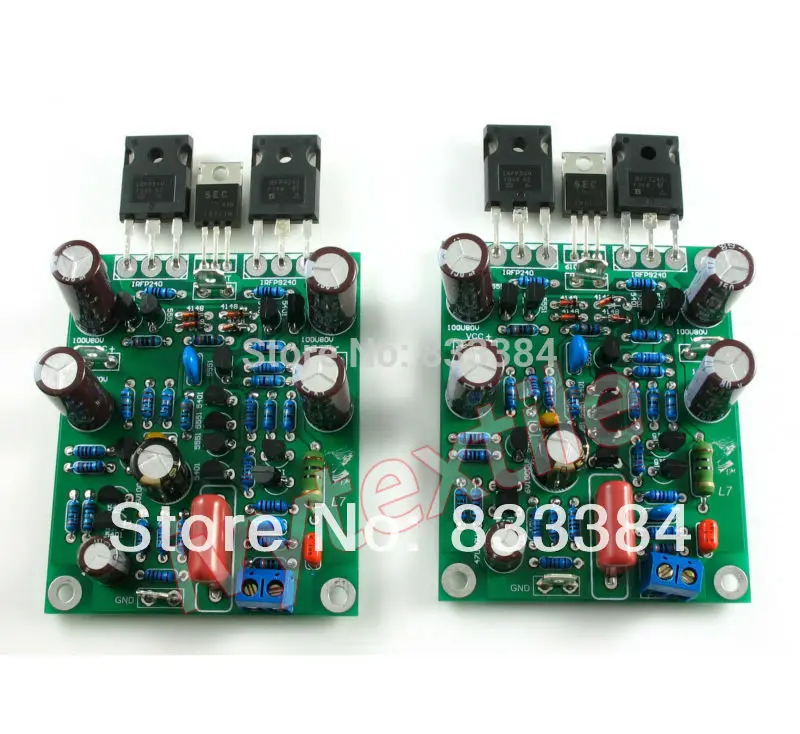 Двухканальный JLH 1969 A усилитель класса A комплект ST2N3055 MKP diy комплект 2 шт