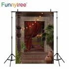 Фотофон Funnytree для фотостудии арабский фантастический вид винтажное украшение занавески дверь фон фотобудка для фотосессии