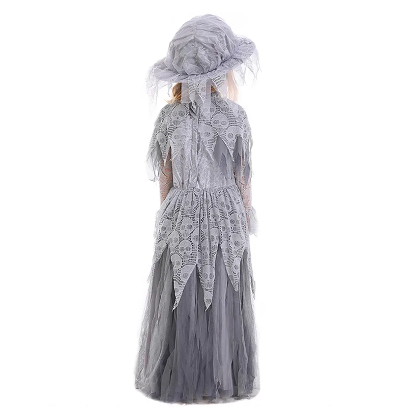 Детский костюм невесты на Хэллоуин для косплея|Костюмы девочек| |