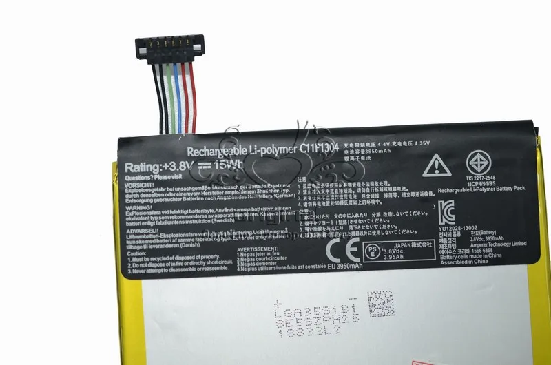 Сменный аккумулятор JIGU C11P1304 для ASUS MEMO PAD HD 7 ME173X K00B K00U ME173 Аутентичные батареи