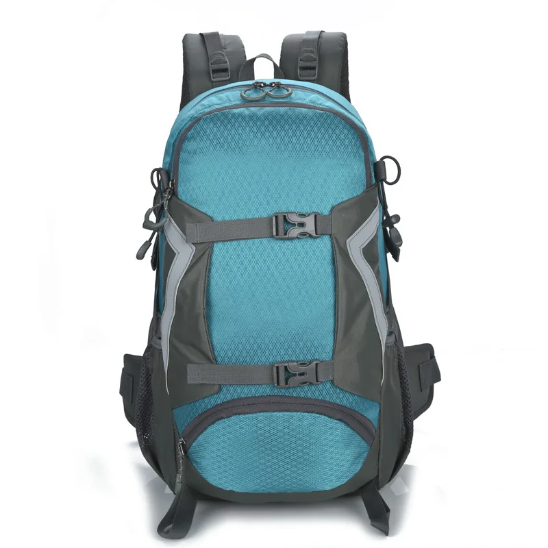 Sky Blue Рюкзак для походов и альпинизма, 30 л, водонепроницаемый, водостойкий, для мужчин и женщин, для кемпинга, спортивная сумка, для велоспорта, путешествий, рюкзак, мягкий рюкзак - Цвет: Sky Blue