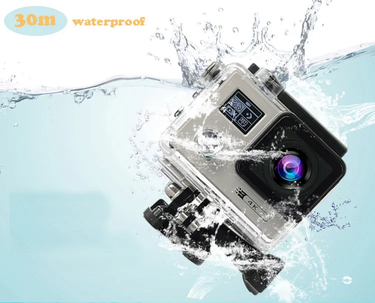 Действий камеры F88 Ultra HD 4 К 24FPS WiFi 1080 P/60fps IMX078 170D объектив Шлем Вождения Cam go