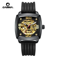 casima brand fashion automatic skeleton watch man luxury waterproof sapphire mechanical wristwatch casual 2021 relogio masculino