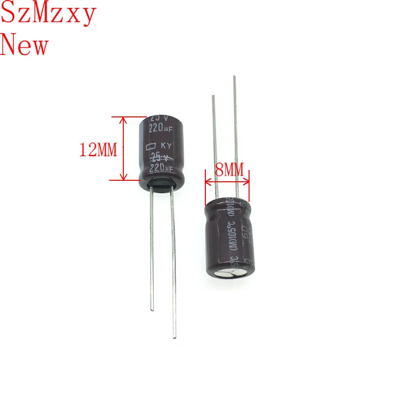 

10 шт. 25V220UF KY 25В 220 мкФ 105C 220UF25V kingbox