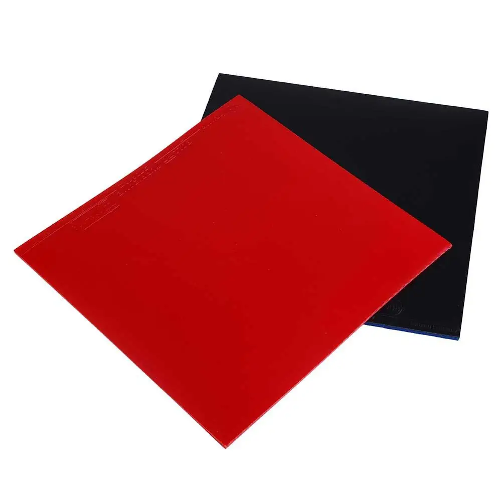 

2Pcs Table Tennis Racket Pips In PingPong Rubber Sponge Red/Black Quality Sports Supplies