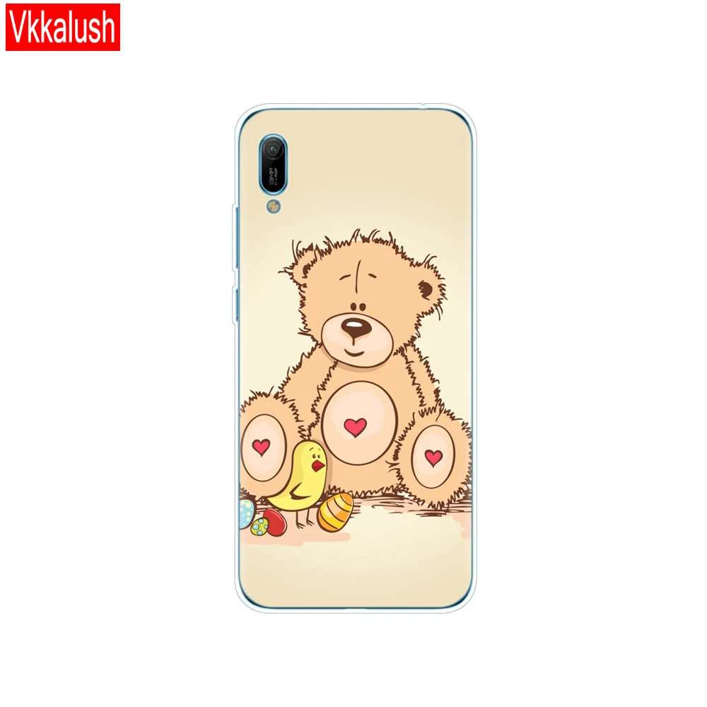 80031 Huawei Y6 чехол huawei Y6 чехол из силикона и ТПУ мягкий чехол для телефона для huawei Y6 MRD-LX1 MRD-LX1F Y 6 Pro Y6 премьер-Чехол - Цвет: 80031