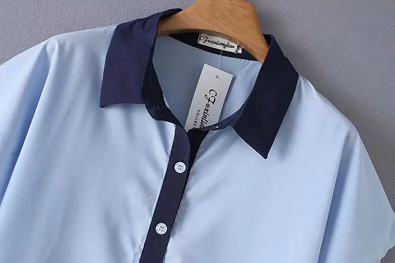 2019 Большие размеры повседневные блузки Летняя женская одежда модные свободные