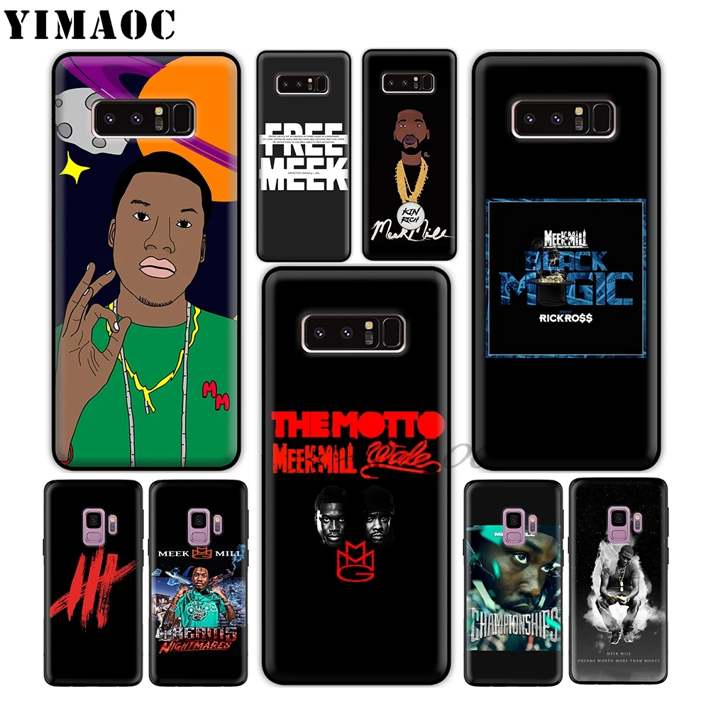 YIMAOC Meek Mill Рэппер Мягкий ТПУ силиконовый чехол для Samsung Galaxy S10 S10e S9 S8 Plus S7 S6 Edge &amp J6 |