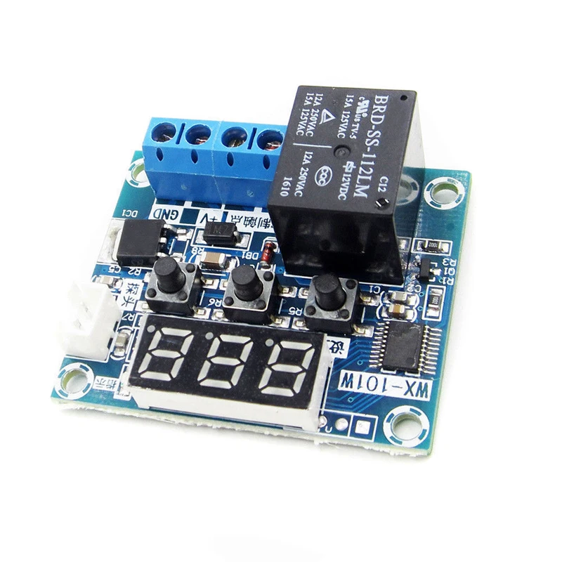 WX 101W DC12V интеллектуальный цифровой светодиодный Термостат сенсорный датчик