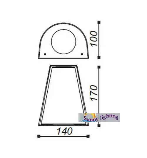 Современное светодиодное освещение для крыльца садовое водонепроницаемые
