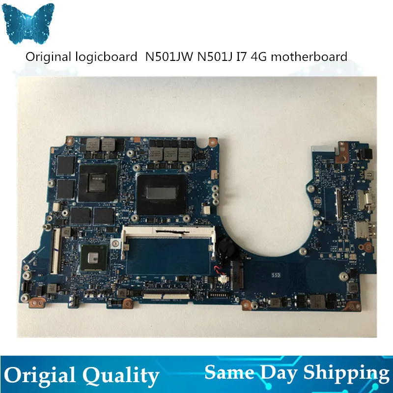 N501JW материнская плата I7 4g RAM для ASUS N501J UX501J G501J UX50JW логическая плата|ЖК-экран