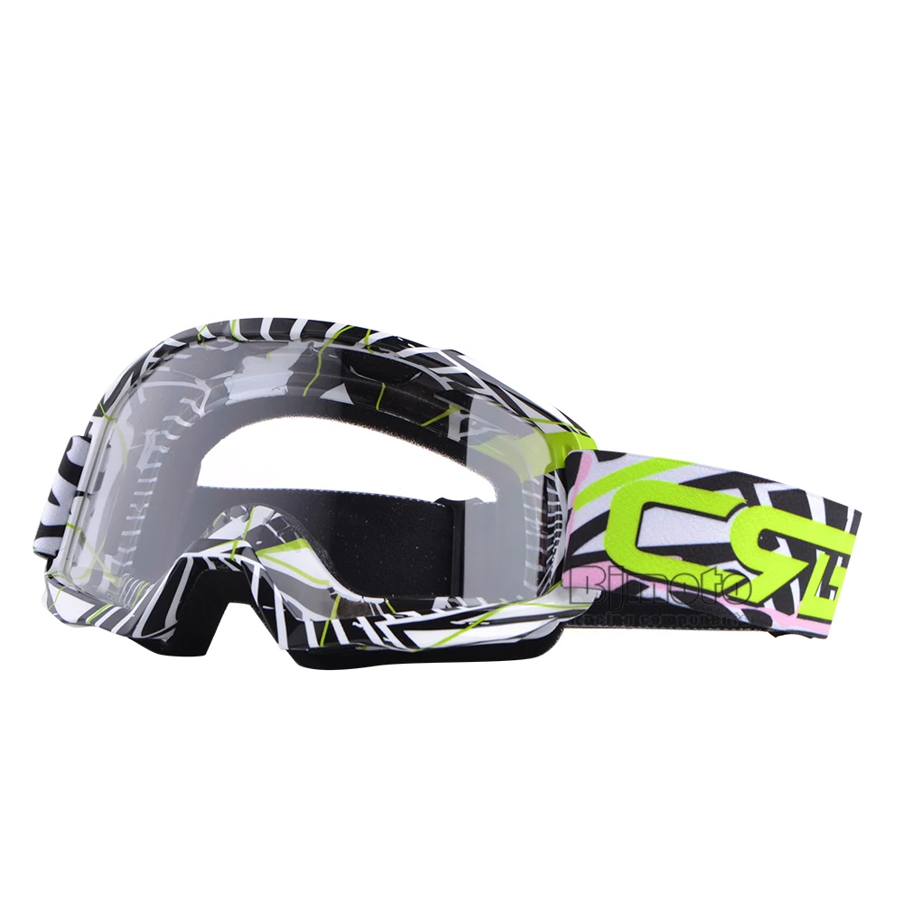 BJMOTO очки для мотокросса, очки для грязного питбайк ATV MX BMX DH MTB Moto для мужчин и женщин, мотоциклетные очки, шлем для внедорожных очков