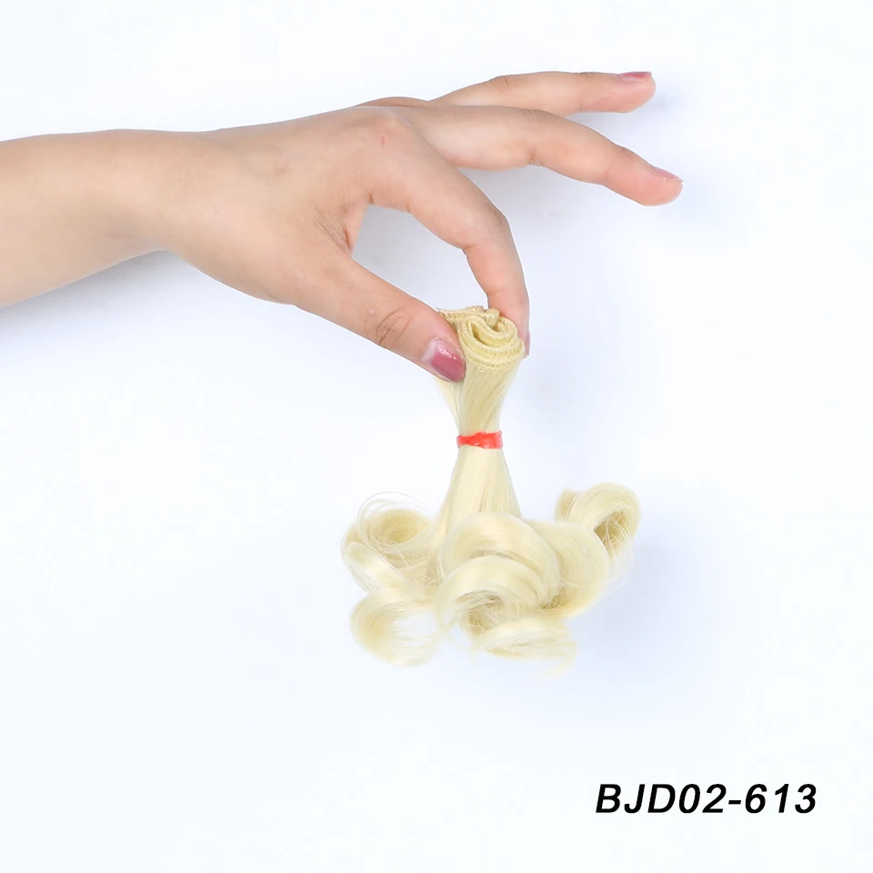 Allaosify 15 см* 100 см волнистые кукольные волосы SD AD 1/3 1/4 1/6 bjd кукла diy Волосы для BJD парики с волнистыми волосами для куклы tress волосы для кукол