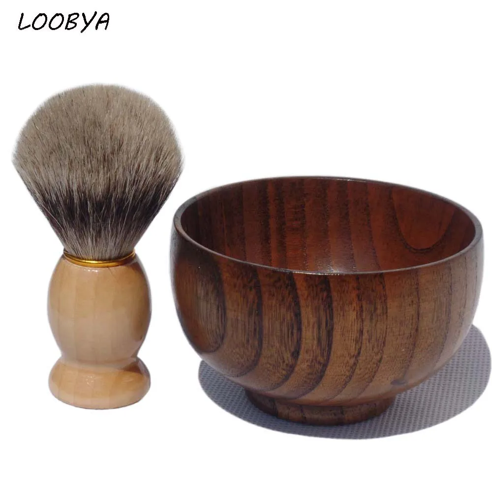 Щетка для бритья чаша Парикмахерская борода бритва чашка мужчин чистка лица