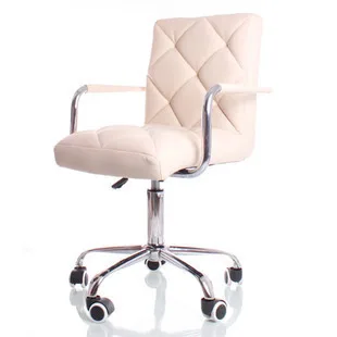 Европейский Простой Модный тканевый барный стул парикмахерский высокий мягкий