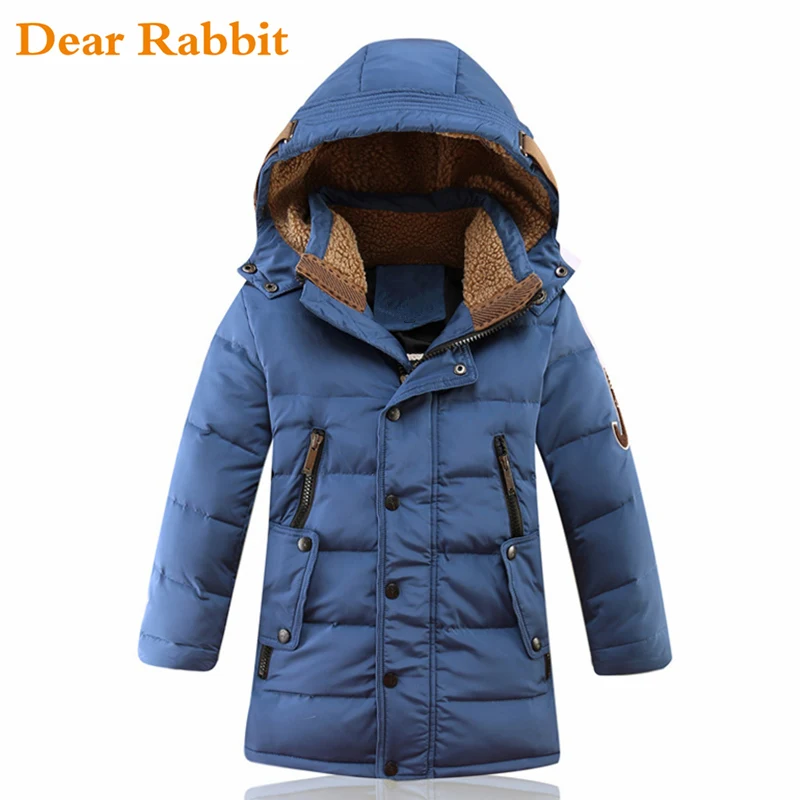 Детская стеганая куртка на утином пуху до 30 градусов теплая верхняя одежда для