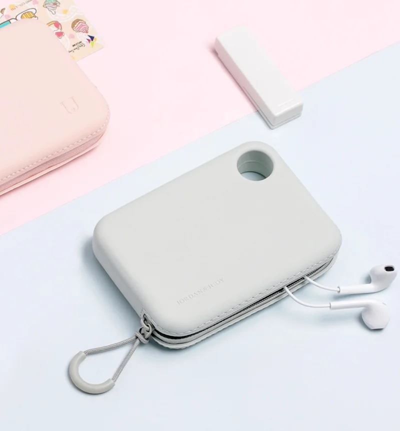 Xiaomi Youpin U легко Сумка Силиконовая беспорядок Портативный Удобный для переноски кожи 2 цвета на выбор розовый серый