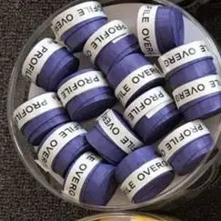 Purple 60 шт(разные цвета) сухая на ощупь теннисная рукоятка, ракетка для тенниса, ракетка для бадминтона, овергрипы - Color: Purple