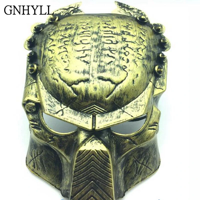 GNHYLL 1 шт. Золотая Серебряная металлическая Глянцевая пластиковая Косплей воина
