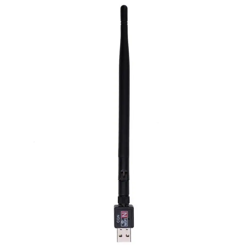 Внешняя компьютерная карта Usb 150 с беспроводной антенной прием Wifi м адаптер 2 дБ