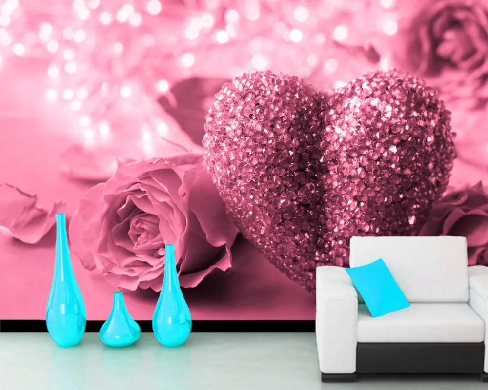 Обои для фотосъемки Papel de parede Roses День Святого Валентина сердце цветы фотообои