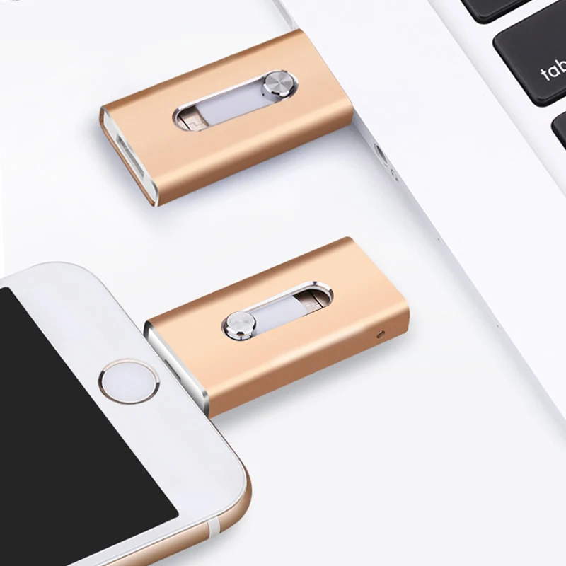 3 в 1 OTG флэш накопитель &quotмолния&quot привод 32 ГБ для iPhone USB 0 Гб 16 128 64 Pendrive iPad Android