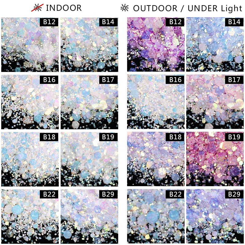 1 коробка градиентные Декоративные Накладки для ногтей | Красота и здоровье