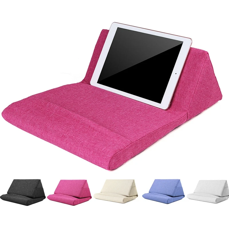 Portable Laptop Tablet Pouch Storage Foldable Pillow for Ipad Stand Holder Foam Lap Rest Cushion Home Office | Компьютеры и офис