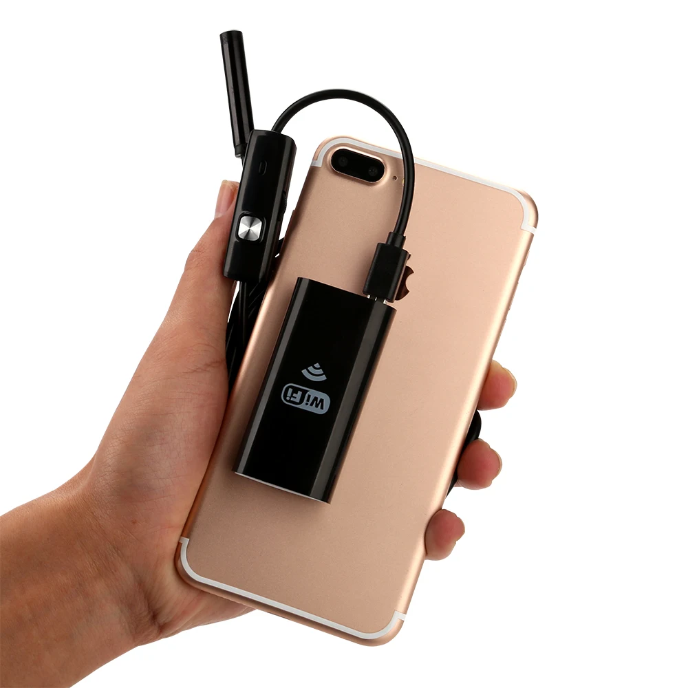 Камера эндоскоп IP67 водонепроницаемая камера бороскоп для Iphone Android ПК IP 8 мм 1 м 2 3 5