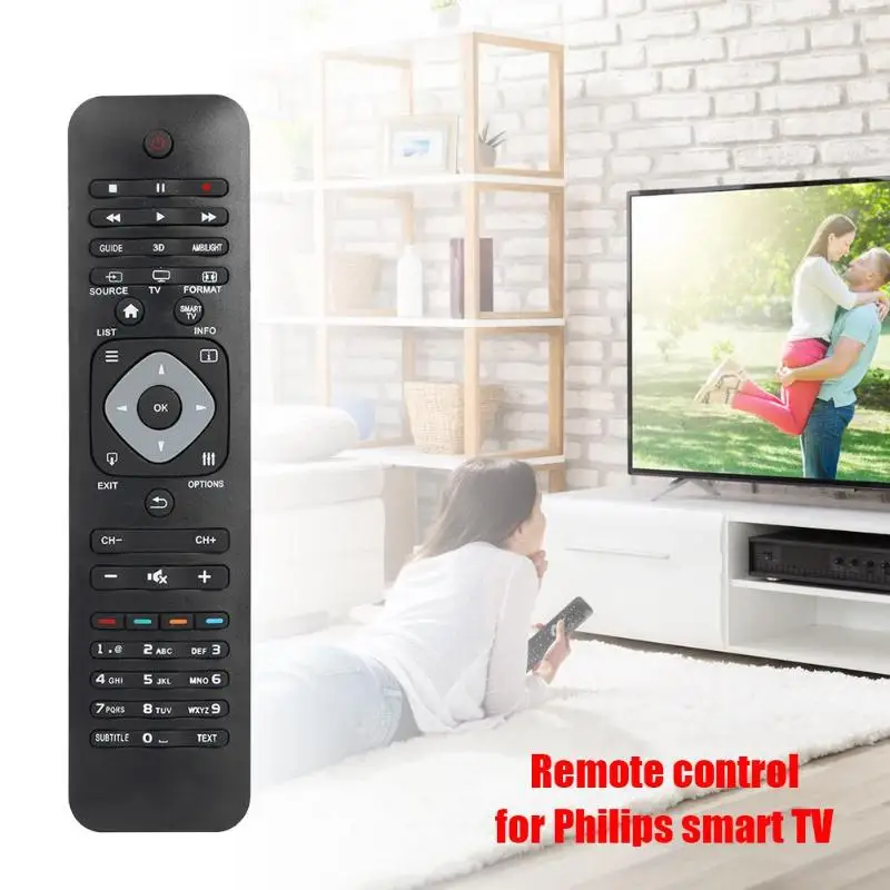 ИК универсальный пульт дистанционного управления подходит для Philips LCD/LED 3D Smart