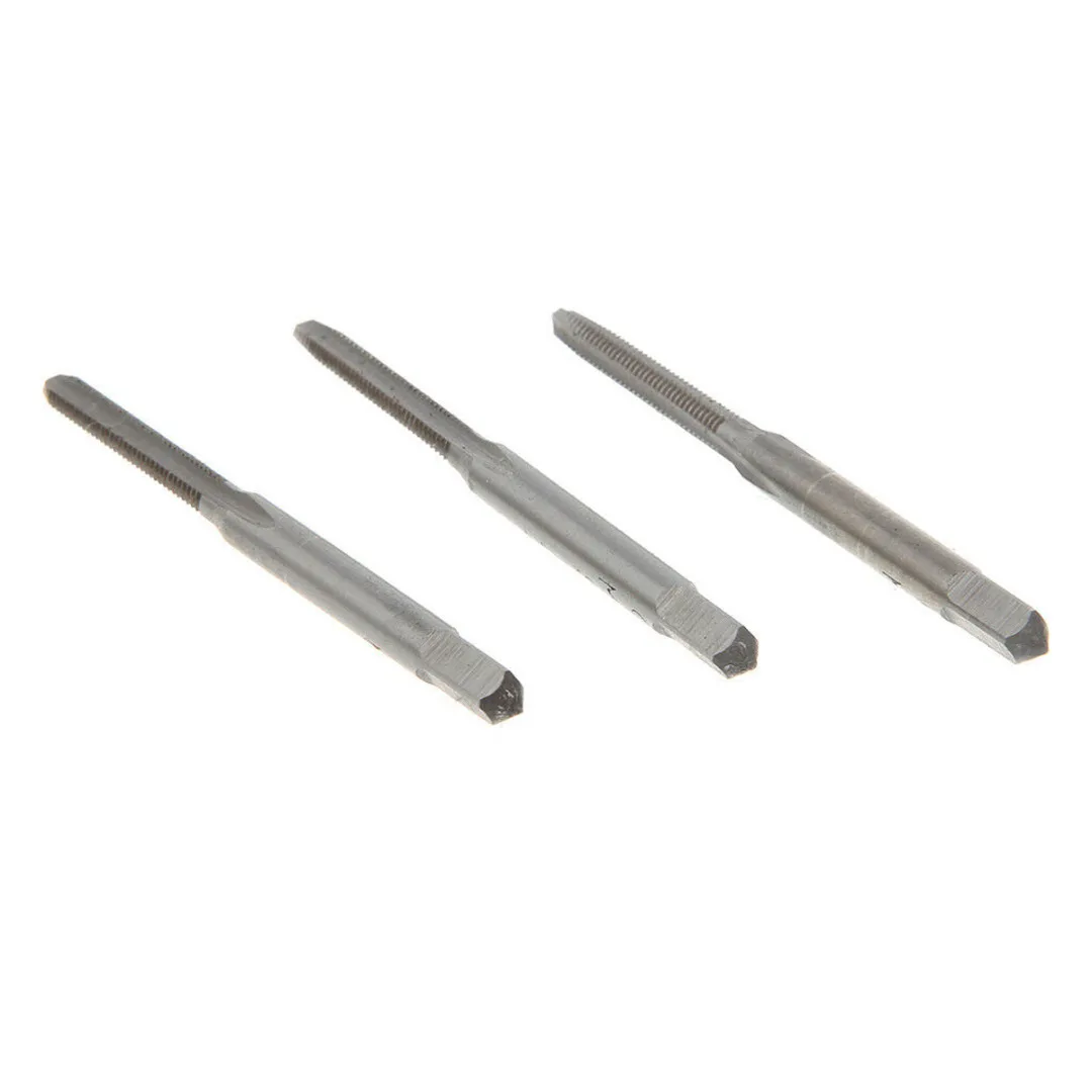 

3pcs Taper Plug Tap M3x0.5/M4x0.7/M5x0.8/M6x1.0 Thread Tap HSS Machine Hand Screw Thread Metric Plug Taps For Bicycle Repair