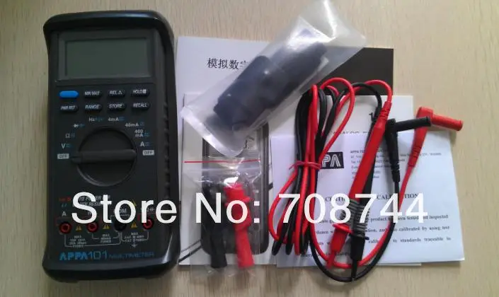 Цифровой мультиметр APPA 101 (водостойкий) новинка 100% продажа оптом и в розницу|multimeter