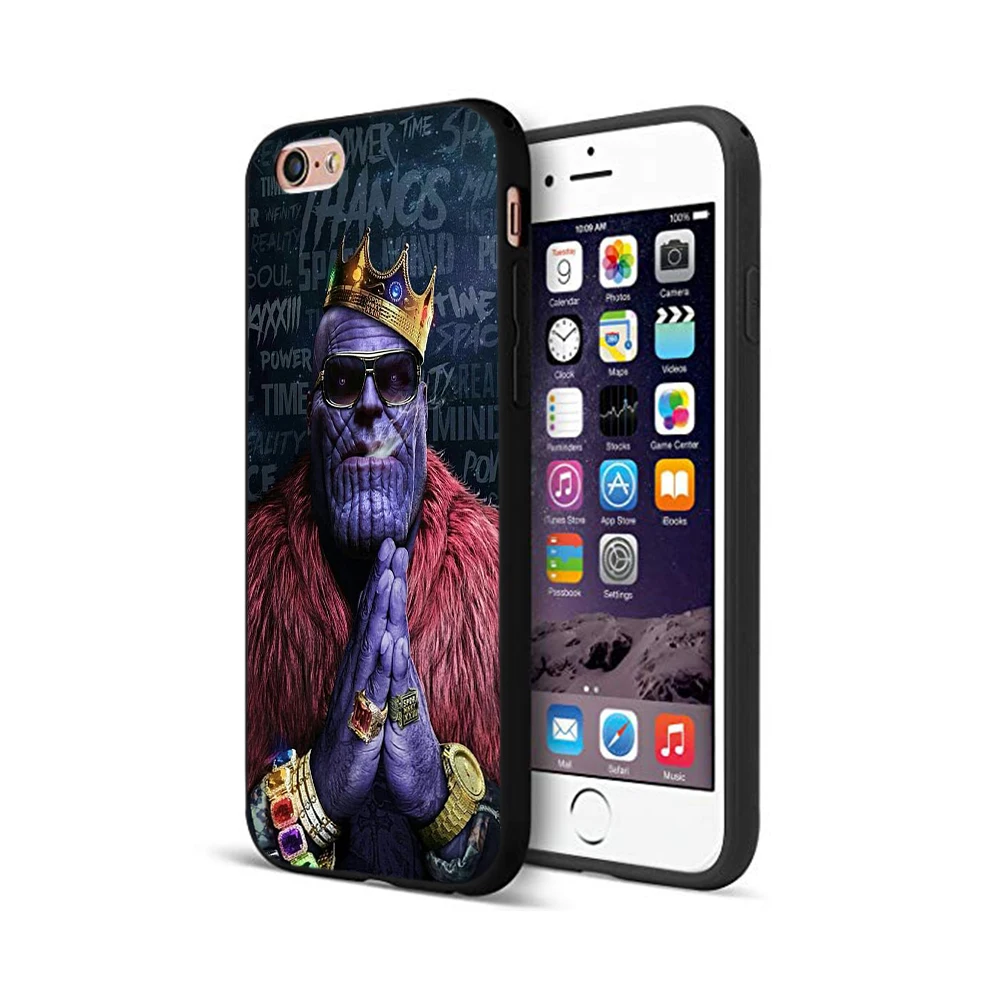 12781 Черный ТПУ чехол для iphone 5 5S se 6 6s 7 8 plus x 10 XR XS MAX силиконовый чехол Marvel мстители капитан Железный человек танос - Цвет: 12781